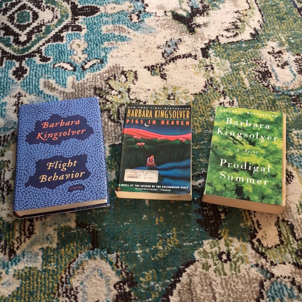 3/$10 BOOKS! By Barbara Kingsolver